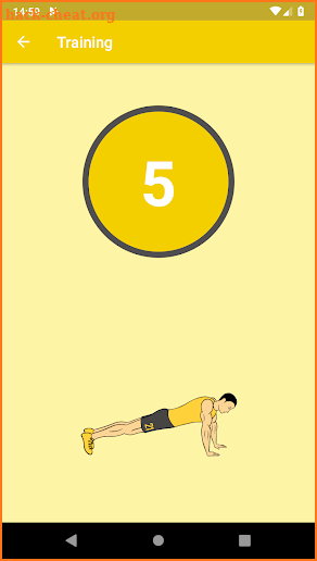 Push Ups  -  21 Day Challenge screenshot