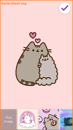 Pusheen Cat Iphone Style PIN Lock Screen Password screenshot