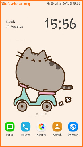 Pusheen : Cute Cat Wallpaper screenshot