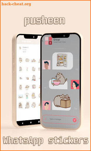 Pusheen Stickers For WhatsApp screenshot