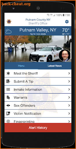 Putnam County Sheriff NY screenshot