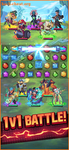 Puzzle Brawl - Match 3 PvP RPG screenshot