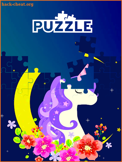 Puzzle de unicornio screenshot