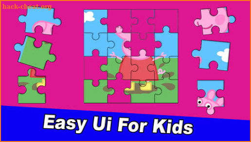 Puzzle Pepa Jigsaw Pig game screenshot