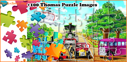 Puzzle Thomas Train Games screenshot