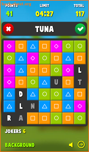 Puzzle Words PRO screenshot