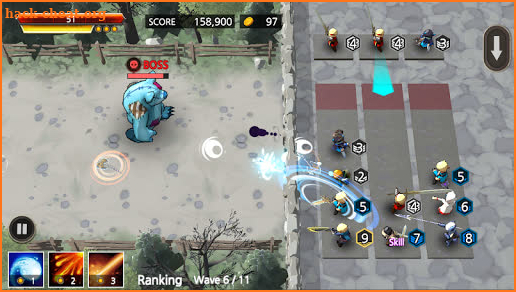 PuzzleKnights : Defense screenshot