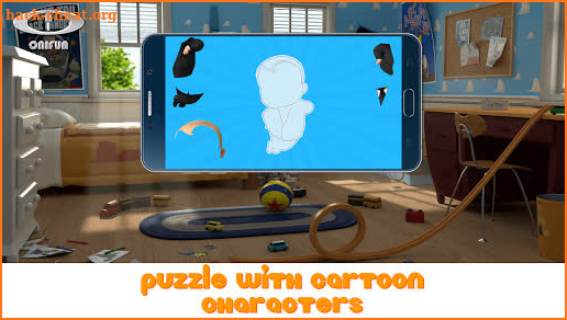 Puzzles with Cartoon Characters screenshot