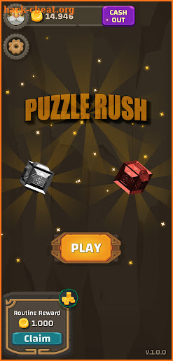 Puzzlu Rush - Earn Real Bitcoin screenshot