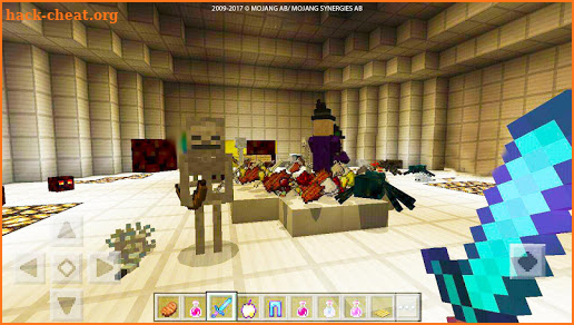 PVP ZombieArena map for MCPE screenshot