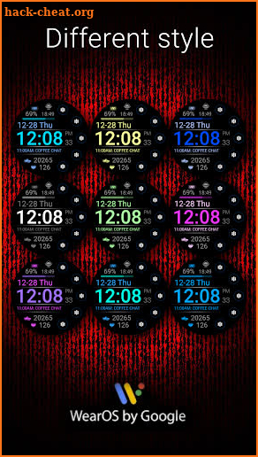 PW85 App Launch Watch Face screenshot