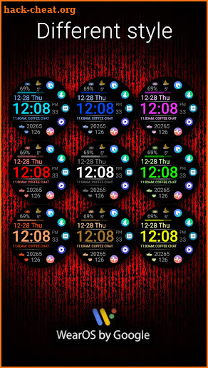 PW85 App Launch Watch Face screenshot