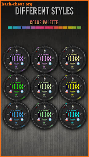 PWW69 - Sport Digi Watch Face screenshot