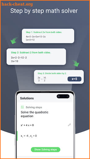 PY Math Problem Solver Scanner & Photo Math Camera screenshot