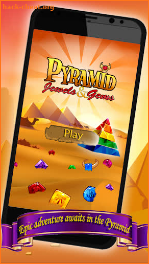 Pyramid Jewels and Gems : Ancient Magic Gem Match screenshot