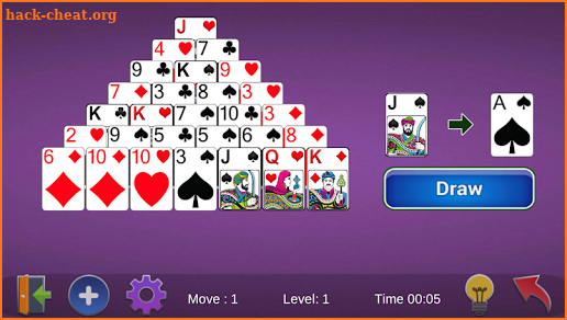 Pyramid Solitaire Card Games Free screenshot