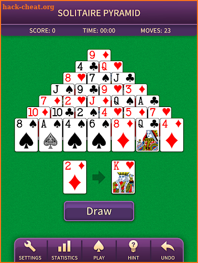 Pyramid Solitaire Pro screenshot