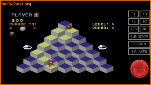 Q-Bert Arcade Game screenshot