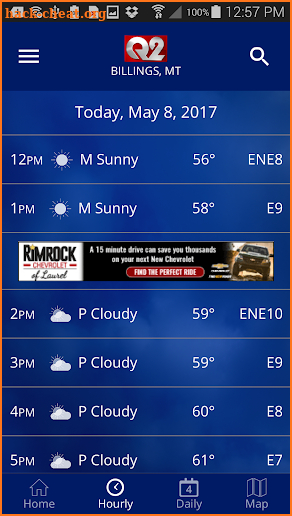 Q2 STORMTracker Weather App screenshot