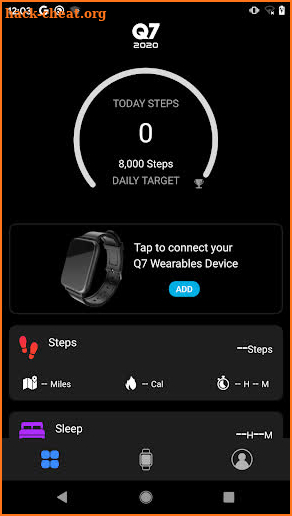 Q7 Wearables screenshot