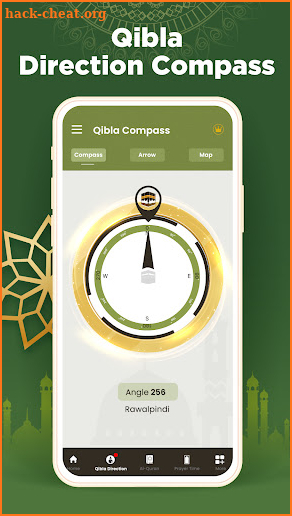 Qibla Compass: Al Quran screenshot