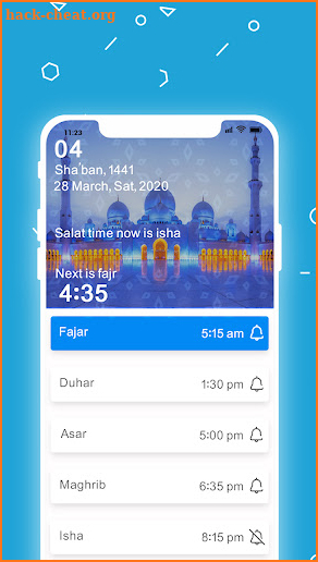 Qibla Compass Dua screenshot