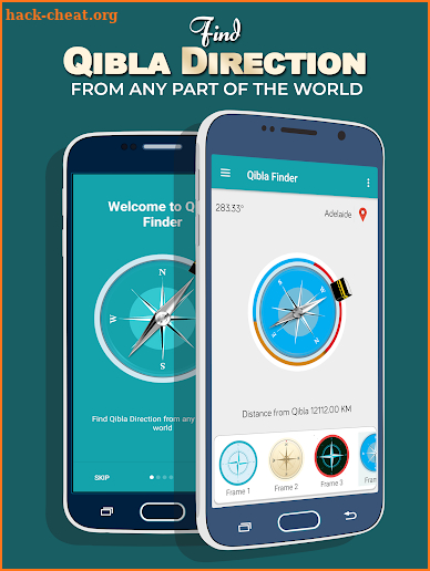 Qibla Finder - Find Qibla Direction & Prayer Times screenshot