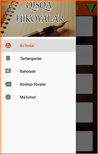 Qisqa hikoyalar screenshot