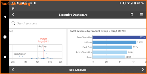 Qlik Sense Mobile screenshot