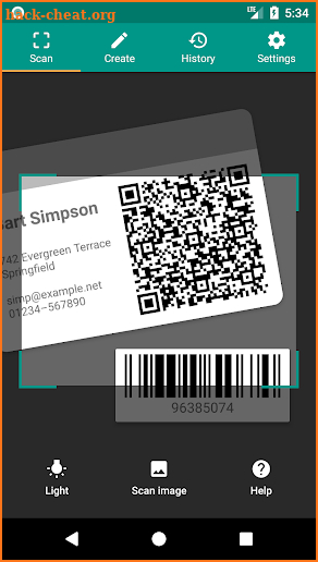 QR & Barcode Reader screenshot