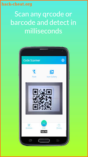 QR BarCode Scanner Generator Free 2020 screenshot