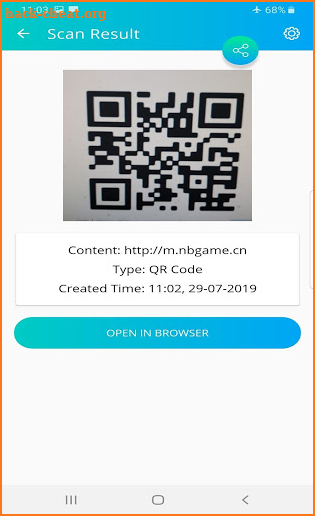 QR Code Reader - Scanner App screenshot