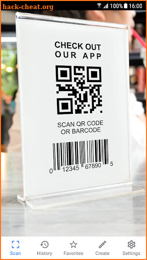 QR Code Scanner / QR Code Reader - No Ads screenshot