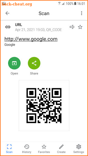 QR Code Scanner / QR Code Reader - No Ads screenshot