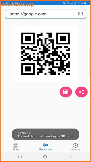 QR Code Scanner Reader - Free Barcode Cam Scanner screenshot