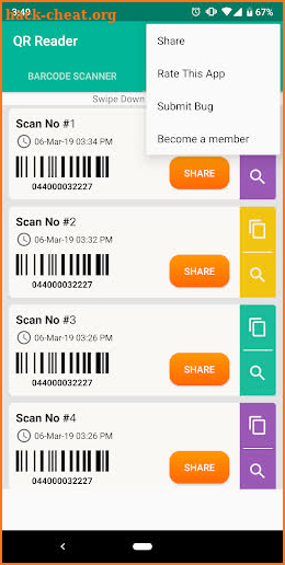 QR Reader screenshot