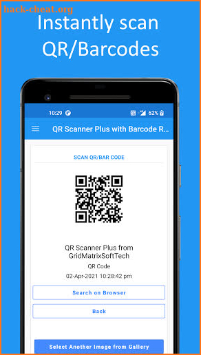 QR Scanner Plus with Barcode Reader - No Ads screenshot