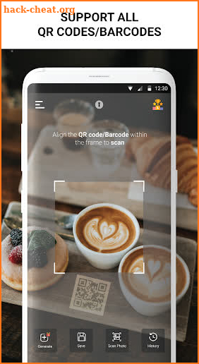 QR Scanner - QR Code Reader & Barcode Generator screenshot
