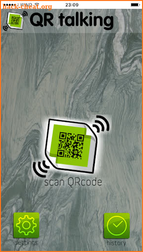 Qr talks to you ! screenshot