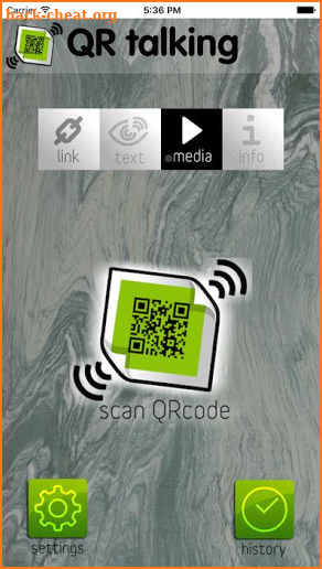 Qr talks to you ! screenshot