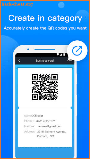 QRcode screenshot