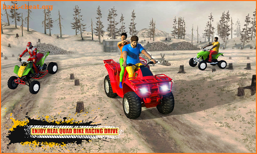 Quad Bike Off-road Racing Mania 3D Game screenshot