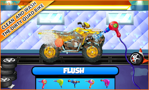 Quad Bike Repair Mechanic Workshop- Car Wash Salon screenshot