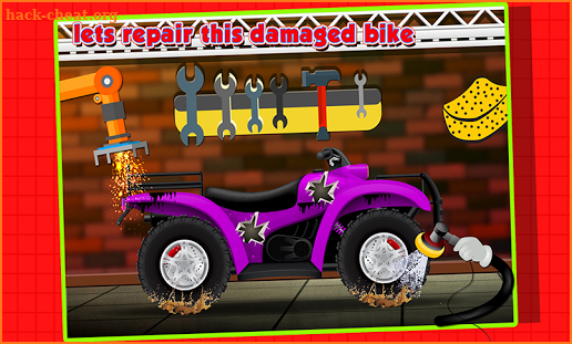 Quad Bike Repair Salon – Auto mechanic Workshop screenshot