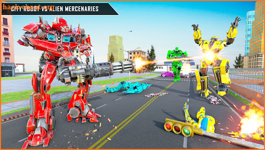 Quad Bike Robot Transformation War: Robot Games screenshot