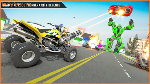 Quad Bike Robot Transformation War: Robot Games screenshot