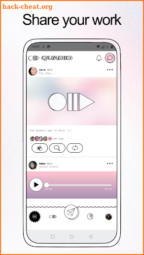 Quadio – for college creatives screenshot