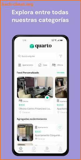 Quarto: Alquila sin adelantos screenshot