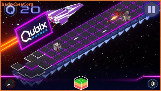 Qubix Runner screenshot