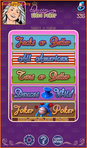 Queen Of Video Poker Plus screenshot